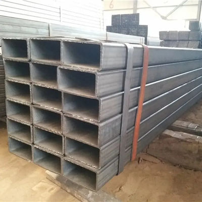 Q345E Black grey Square  Rectangular Seamless Steel Pipes