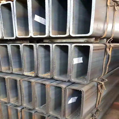 Q345E Black grey Square  Rectangular Seamless Steel Pipes