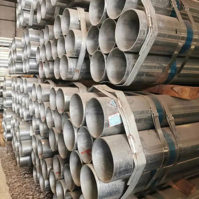 12M 6m 6.4M Galvanized Steel Pipe Customize Seamless 6 Inch Galvanized Pipe Welded ERW