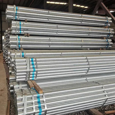 12M 6m 6.4M Galvanized Steel Pipe Customize Seamless 6 Inch Galvanized Pipe Welded ERW