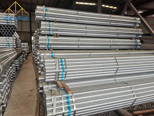 ASTM Bs Round Galvanized Mild Steel Pipe Hot Dip Galvanized 219mm