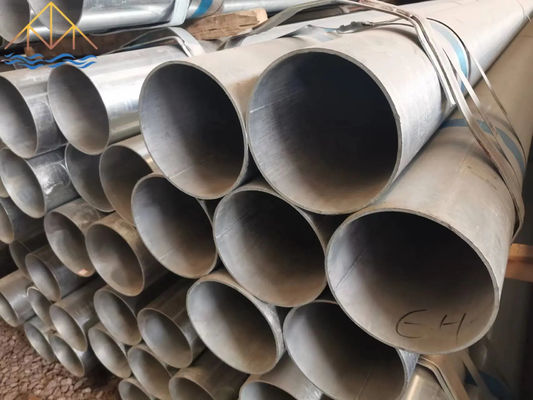ASTM Bs Round Galvanized Mild Steel Pipe Hot Dip Galvanized 219mm