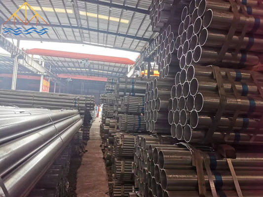 GrA BS1387 Hot Dip Galvanised Steel Pipe 0.8MM To 12MM Galvanized Metal Tube