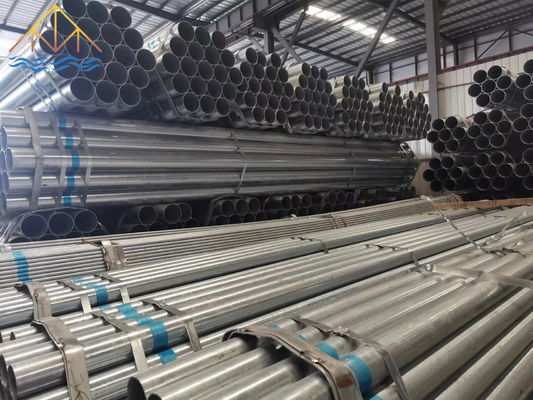 ASTM A53 GrA Galvanized Steel Pipe BS1387 Galvanized 3 Inch Pipe 1/2in To 48in