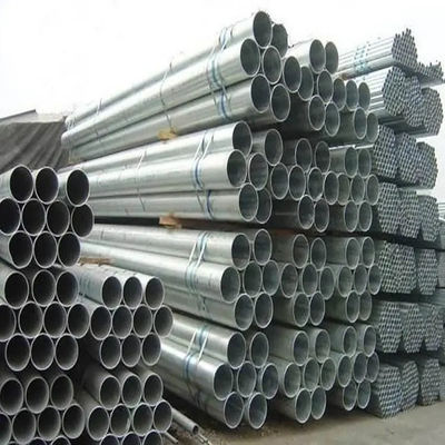 Zinc Coated Q235 Galvanized Steel Pipe Silver Colour 16 - 40mm Od