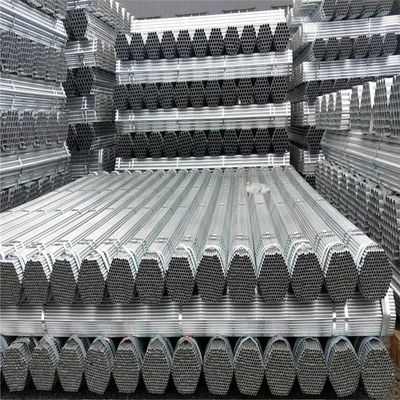 Zinc Coated Q235 Galvanized Steel Pipe Silver Colour 16 - 40mm Od