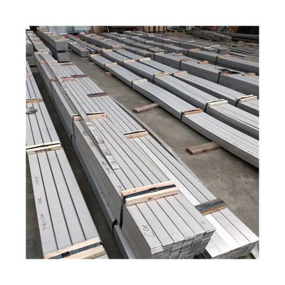 Hot Rolled 316 Ss Flat Bar GB JIS Stainless Steel Flat Bar 400mm - 600mm DIN