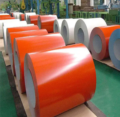 CGCC CGCH Color Coated Steel Plate DX51D Pre Painted Galvalume Steel 600 - 1500mm