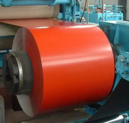 CGCC CGCH Color Coated Steel Plate DX51D Pre Painted Galvalume Steel 600 - 1500mm