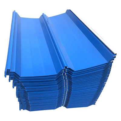JIS GB AISI 2000mm Zinc Plated Metal Red Blue White Color Galvanized Steel Plate