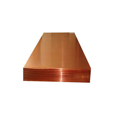 DIN JIS Copper Sheet Strip Range 0.2mm - 80mm 6mm Copper Plate