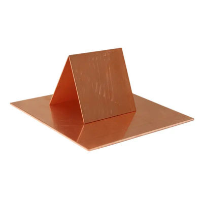 DIN JIS Copper Sheet Strip Range 0.2mm - 80mm 6mm Copper Plate