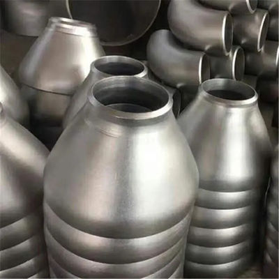 DN15 Carbon Steel Metal Pipe Fittings Black Grey Reducer Pipe Fittings