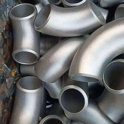 Mill Bright Finish Metal Pipe Fittings Satin Brushed 304 Elbow Pipe Fitting