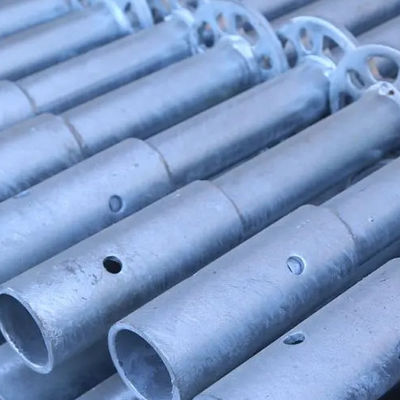 Mobile Double Coupler Steel Welded Pipe 0.8mm - 12.75mm Multipurpose Scaffolding Straight Coupler