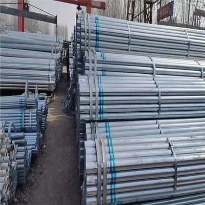 12M 6m 6.4M Galvanized Steel Pipe Customize Seamless 6 Inch Galvanized Pipe Welded ERW