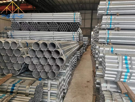 ASTM A53 GrA Galvanized Steel Pipe BS1387 Galvanized 3 Inch Pipe 1/2in To 48in