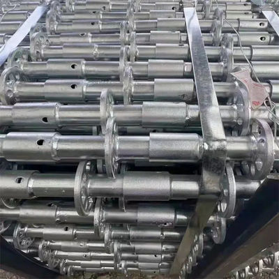 Heavy Duty 6m  Steel Welded Pipe Industrial Construction Buckle 48mm Scaffold Tube